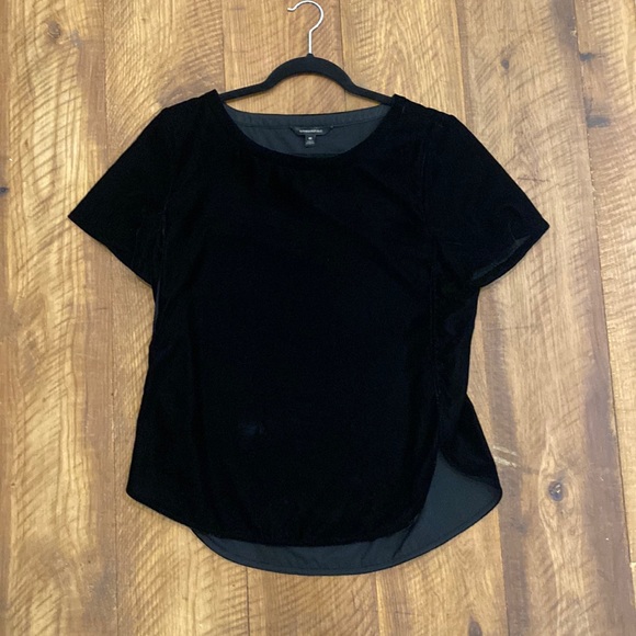 Banana Republic - velvet top - Picture 1 of 3